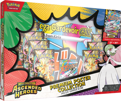 Pokémon Mega Evolution Ascended Heroes Premium Poster Collection - Mega Gardevoir
