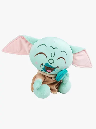 Mandalorian Grogu Foodies - Grogu with a Macaron Plush 25cm 
