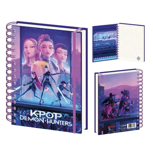 K-POP Demon Hunters - A5 Wiro Notebook 