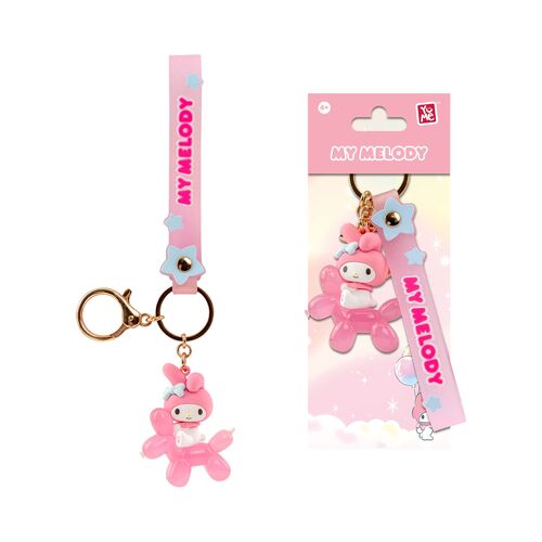 Hello Kitty - Balloon Series -My Melody Keychain