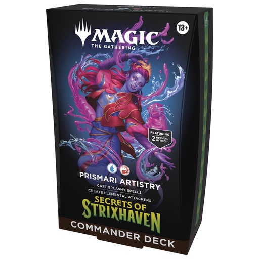 Magic the Gathering: Secrets of Strixhaven Commander Deck - Prismari Artistry