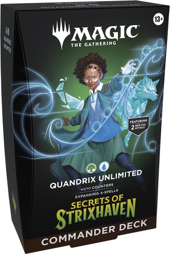 Magic the Gathering: Secrets of Strixhaven Commander Deck - Quandrix Unlimited