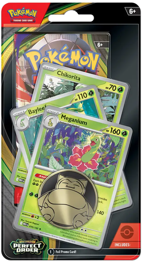 Pokemon Perfect Order - Premium Checklane Blister - Meganium