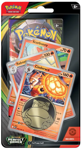 Pokemon Perfect Order - Premium Checklane Blister - Cinderace