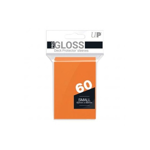 Ultra Pro Gloss Sleeves - Small - Oranje (62x89 mm)