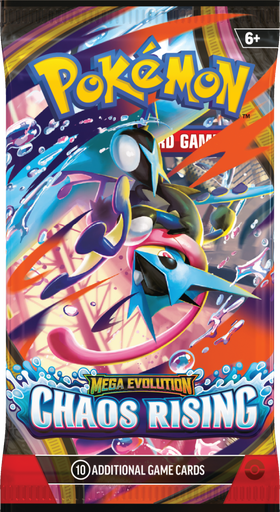 Pokémon Mega Evolution Chaos Rising Booster Pack 