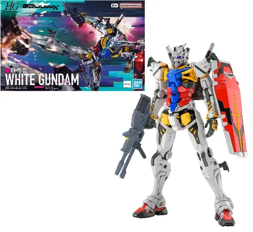 GUNDAM - HG 1/144 White Gundam - Model Kit