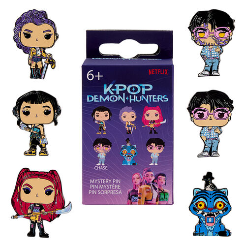 K-POP Demon Hunters - Loungefly Blind Box Enamel Pin (1 Pcs.)