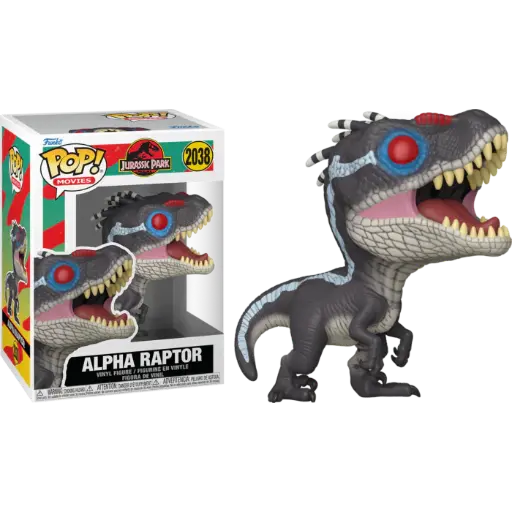 Pop! Movies: Jurassic Park - Alpha Raptor (2038)