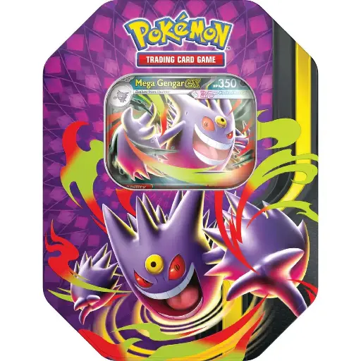 Pokémon Mega Moonlit Tin - Mega Gengar