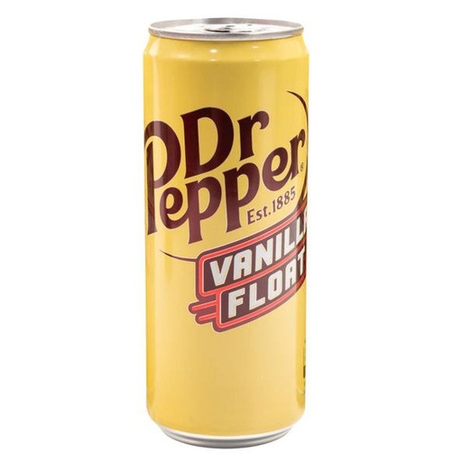Dr. pepper vanilla float blik 33 cl