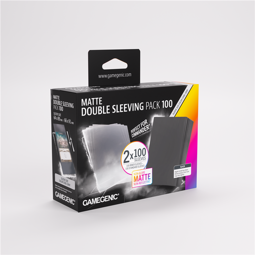 Gamegenic Matte Double Sleeving Pack 66x91mm