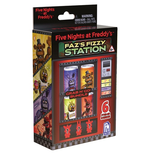 Five Nights at Freddys Fazs Fizzy Station Figures