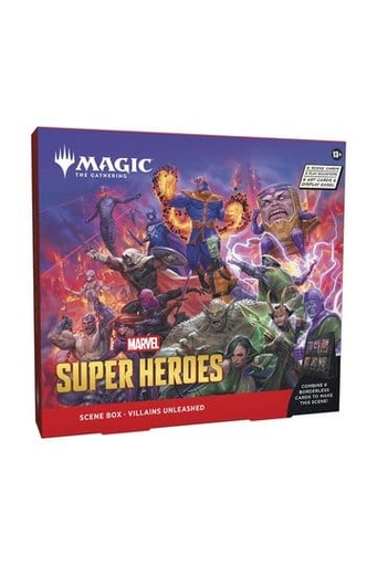 Magic the Gathering Marvel Super Heroes - Scene box - Villains Unleashed