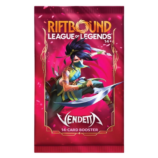 Riftbound League of Legends Vendetta Booster Pack