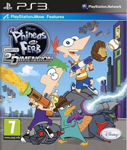 Phineas and Ferb: Across the Second Dimension