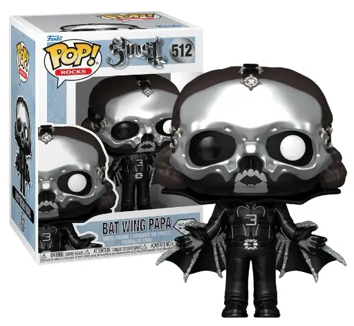 Pop! Rocks: Ghost - Bat Wing Papa (Diamond & Glitter) (512)