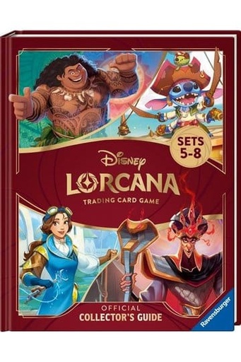 Disney Lorcana TCG Book The Official Collector's Guide: Sets 5-8 (English Version)