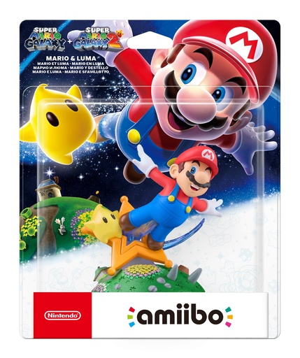 Amiibo: Super Mario Galaxy + Super Mario Galaxy 2 - Mario & Luma