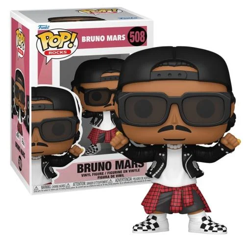 Bruno Mars POP! Rocks Vinyl Figure (APT.) 