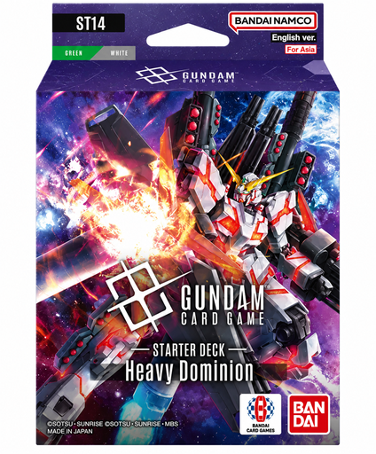 Gundam Card Game Starter Deck 14 (ST14) - Heavy Dominion