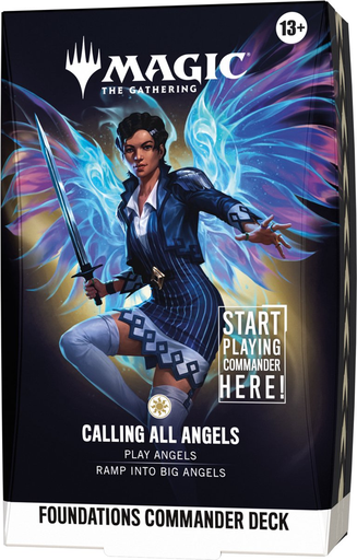Magic: The Gathering - Foundations Commander Deck - Calling all Angels