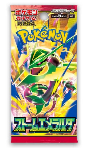 Pokémon TCG MEGA Storm Emeralda-Booster Pack (Japans)