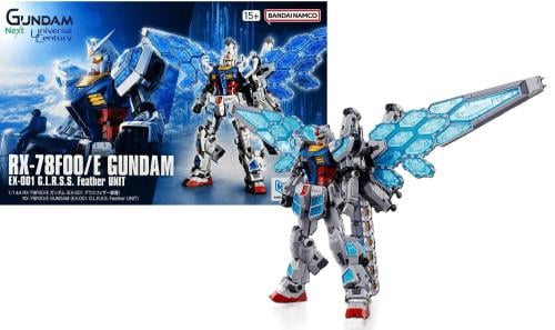 GUNDAM - 1/144 RX-78F00/E (EX-001 G.L.R.S.S. Feather Unit) - Model Kit 