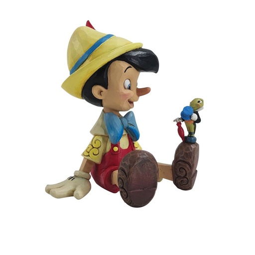 Pinocchio and Jiminy Cricket Figurine by Disney Traditions