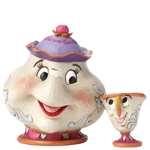 Mrs Potts and Chip Figurine by Disney Traditions
