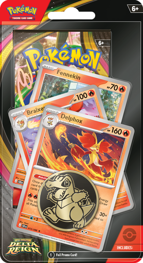 Pokémon - Mega Evolution Delta Reign Premium Checklane Blister - Delphox