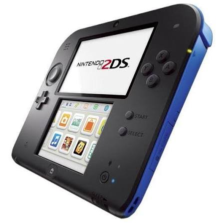 Nintendo 2DS Console (Black/Blue)