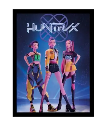 K-POP Demon Hunters - Huntrix - Collector Print 45x35cm