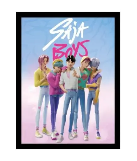 K-POP Demon Hunters - Saja Boys - Collector Print 45x35cm