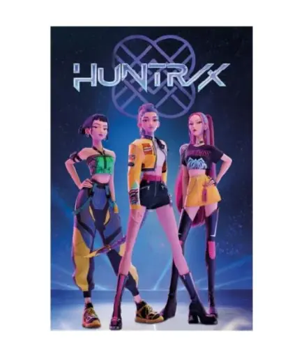 K-POP Demon Hunters - Huntrix - Poster 61x91cm