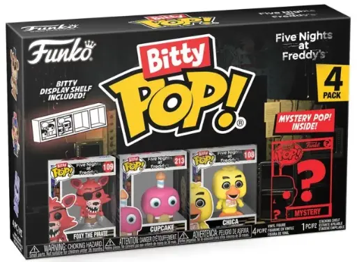 Pop! Bitty: Five Nights at Freddy's - Foxy 4 Pack