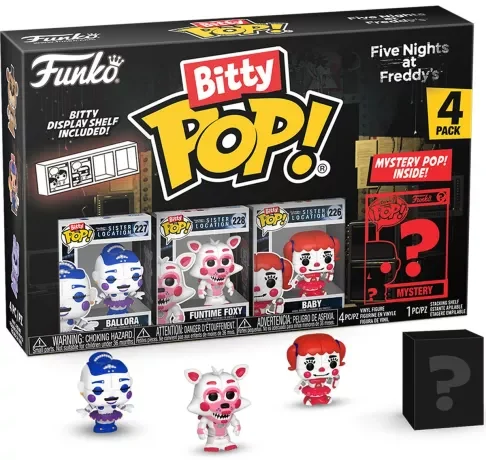 Pop! Bitty: Five Nights at Freddy's 4-Pack - Ballora 