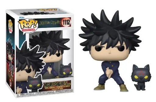 Pop! Animation: Jujutsu Kaisen - Megumi Fushiguro with Dogs (1112)