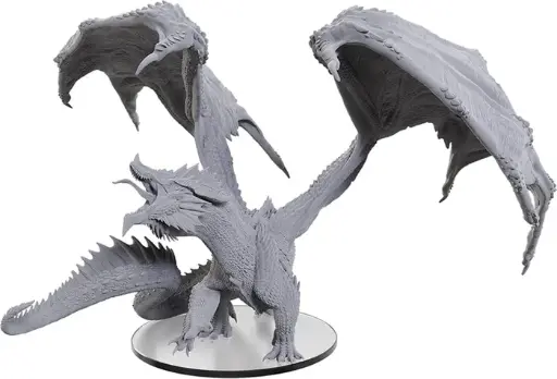 D&D Nolzur's Marvelous Miniatures Unpainted Adult Red Dragon Tyrant 18cm