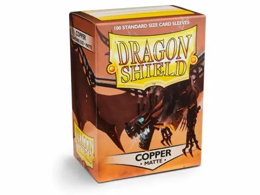 Dragon Shield: Matte Sleeves - Copper (Standard Size)