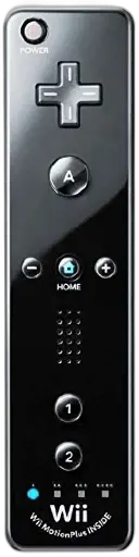 Wii Remote Plus Zwart