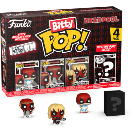 Bitty Pop! Deadpool - Sleepover Deadpool 4 Pack