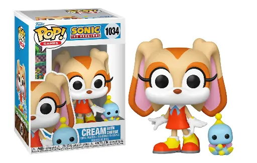 Pop! Games: Sonic the Hedgehog - Cream with Cheese (1034)