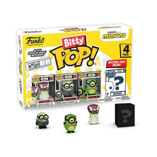 Bitty Pop! Minions - Frankenbob 4 Pack